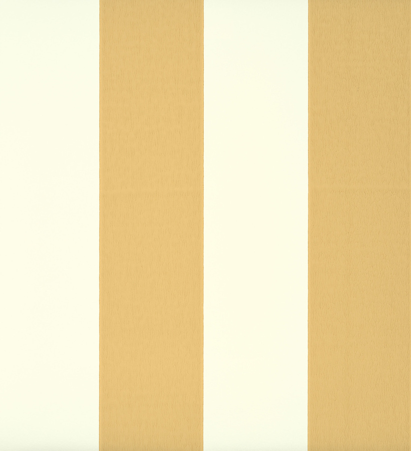 Little Greene Tapete Broad Stripe in Gelb und Pink mit klassischem Streifenmuster aus Vlies - Bild 1