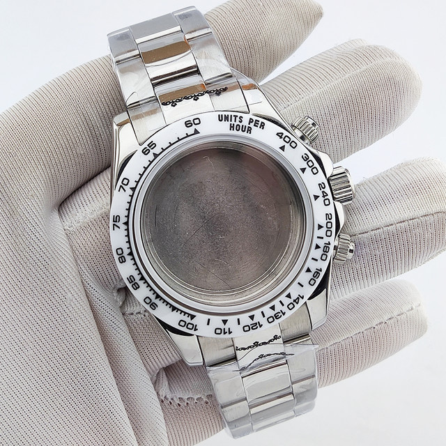 OUMASHI Uhrengehäuse, 39 mm, 904L Edelstahl, Saphirglas, Herren - Bild 1