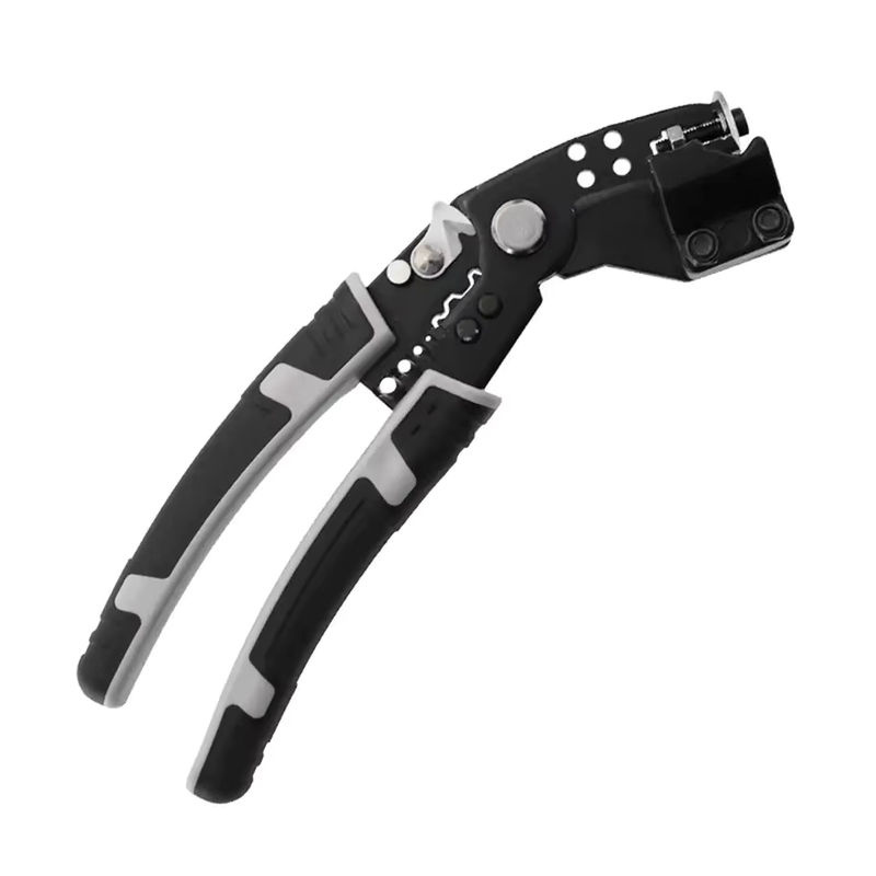 WOZOBUY Professionelle Elektriker Abisolierzange 7,5 Zoll Multifunktionale Universal-Abisolierzange für Netzwerkkabel - Bild 3