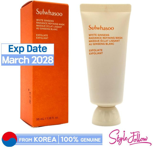 Sulwhasoo Strahlenverfeinernde Maske mit weißem Ginseng, 35 ml, Unisex - Bild 1