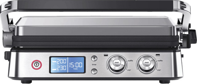 Braun MultiGrill 9 CG9043 Kontaktgrill in Silber aus Edelstahl mit spülmaschinenfesten Teilen - Bild 1