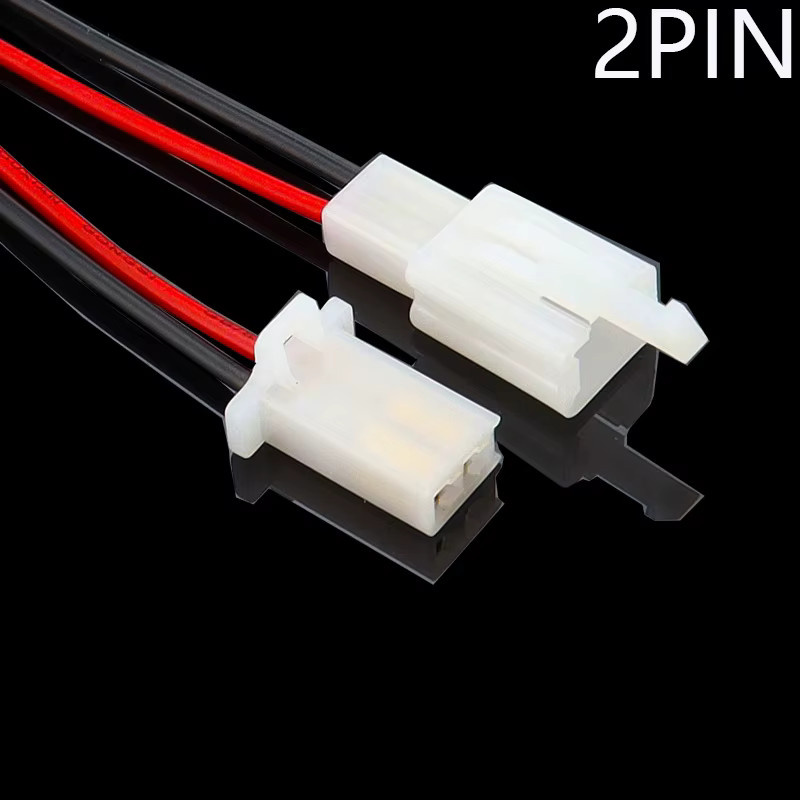 Automotive Schnellverbindung Steckverbinder Set mit 2,8mm Pins für elektrische Kabelverbindungen in Weiß - Bild 4