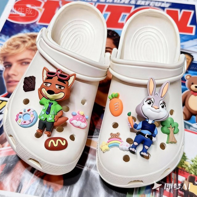 MESUCA Disney Zootopia Schuh Charms für Clogs, 9 Teile - Bild 1