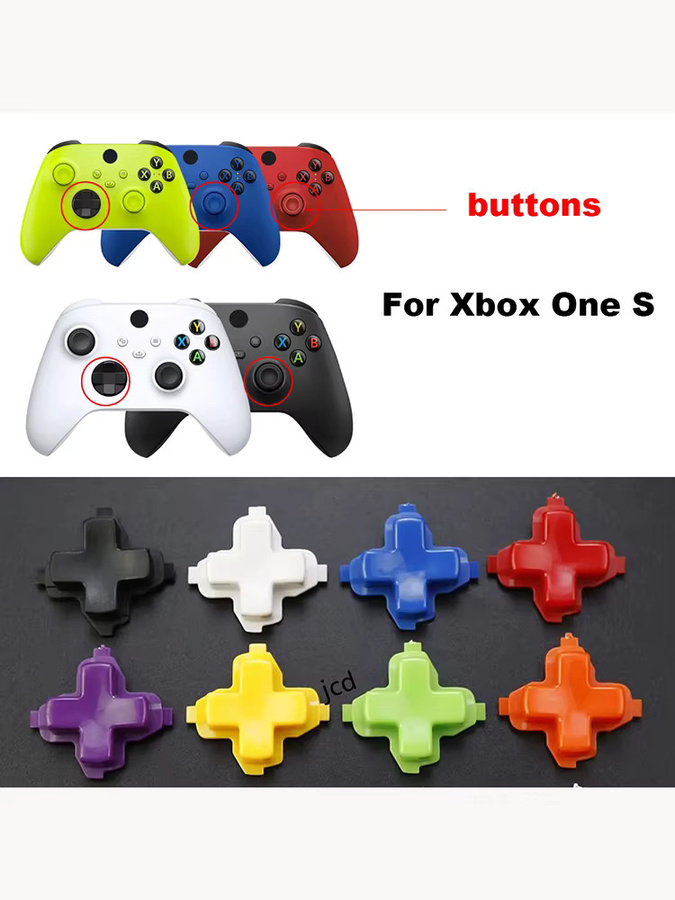 ChengHaoRan Ersatz D-Pad Richtungstaste für Xbox One S Slim Controller in Lila und Mehrfarbig - Bild 3