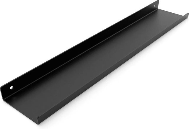 HEVVA Regalleiste MARSEILLE aus Metall in Schwarz, Breite: 50 cm - Bild 1