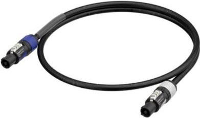 Neutrik Strom Anschlusskabel Schwarz 5m - Bild 1