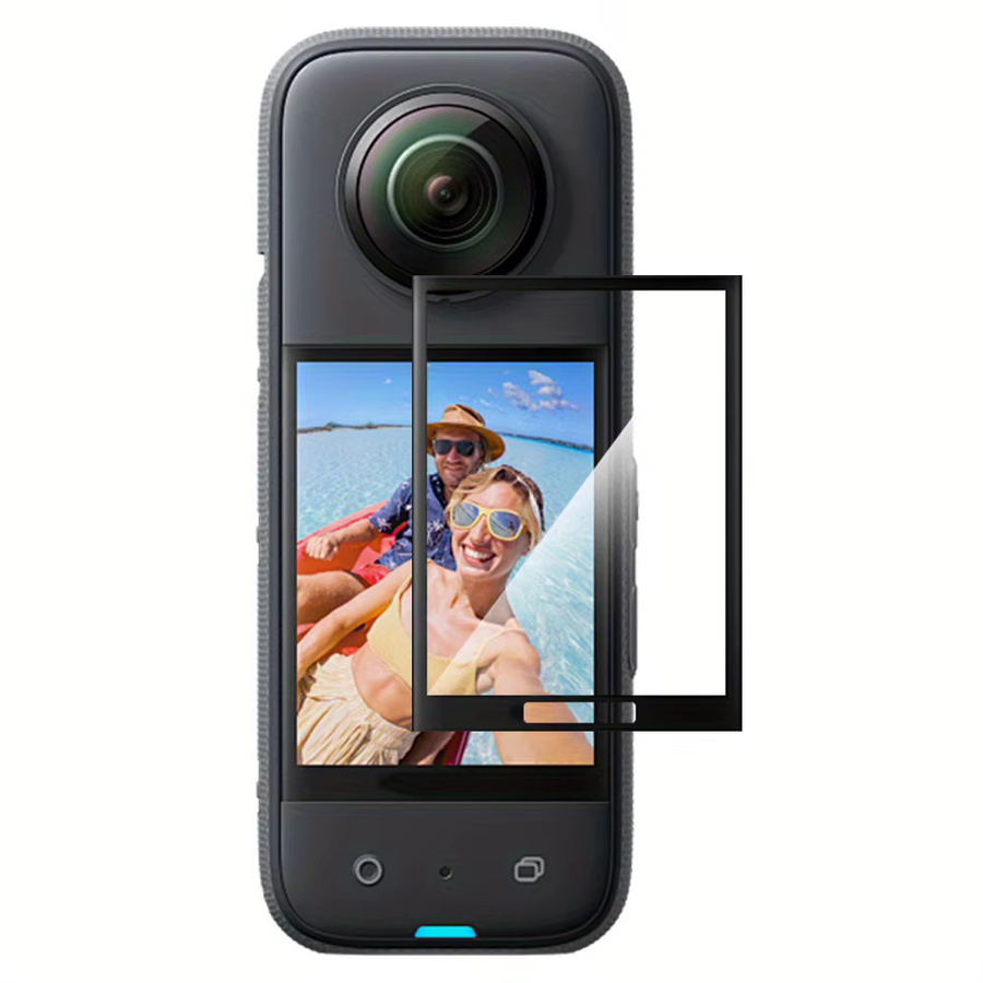 3er-Set transparente PMMA-Schutzfolien für Insta360 X3, X4 und X5 als flexible Anti-Kratz-Abdeckung - Bild 2