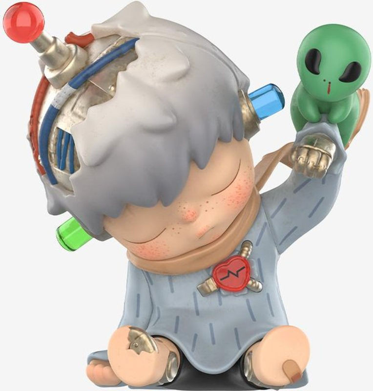 POP MART Hirono Echo Serie Figuren Blind Box Sammlerstück Set aus 12 mehrfarbigen Figuren aus Kunststoff und Metall - Bild 1