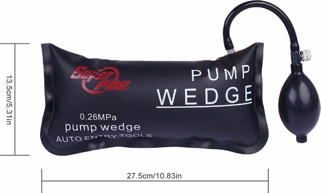 PDR Air Wedge Airbag Set zum Öffnen von Autotüren in Schwarz - Bild 1
