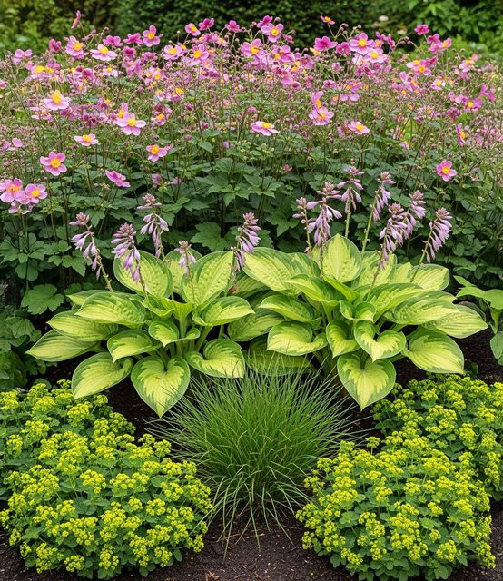 9er Staudenbeet Schattengarten - Bild 1