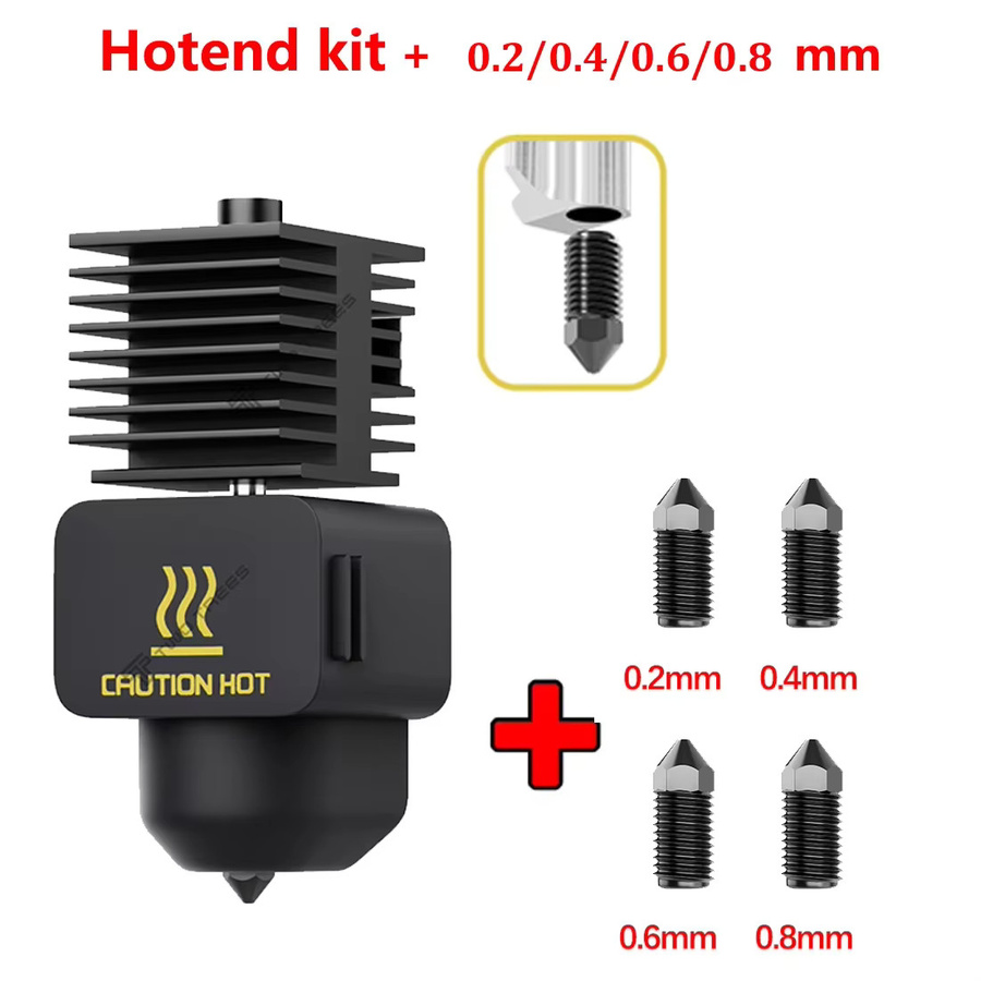 Bambu Lab Upgrade 2.0 Hotend mit gehärteter Stahldüse für Bambu Lab A1 und A1 Mini - Bild 6