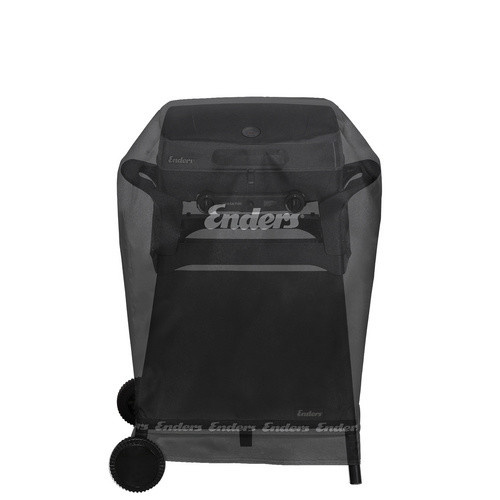 Enders Wetterschutzhülle für Urban Serie mit Trolley Gasgrill, schwarz, B: 110 cm, T: 60 cm, H: 110 cm - Bild 3