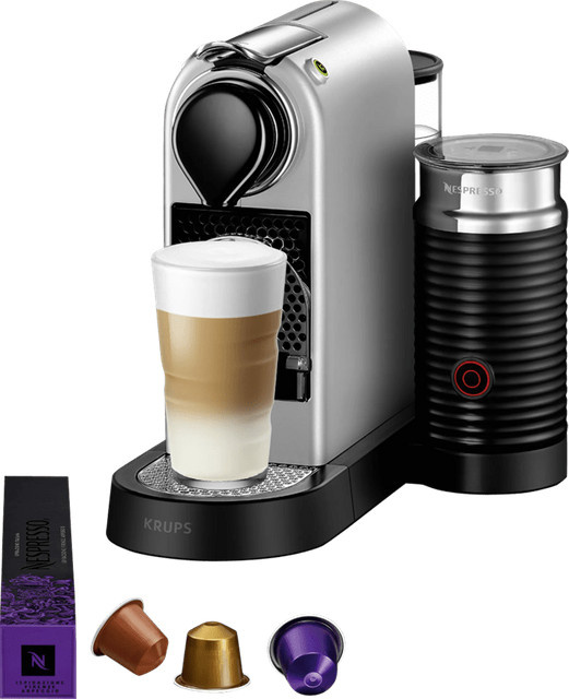 Krups Nespresso Citiz & Milk Kapselmaschine XN761B in Silber - Bild 1