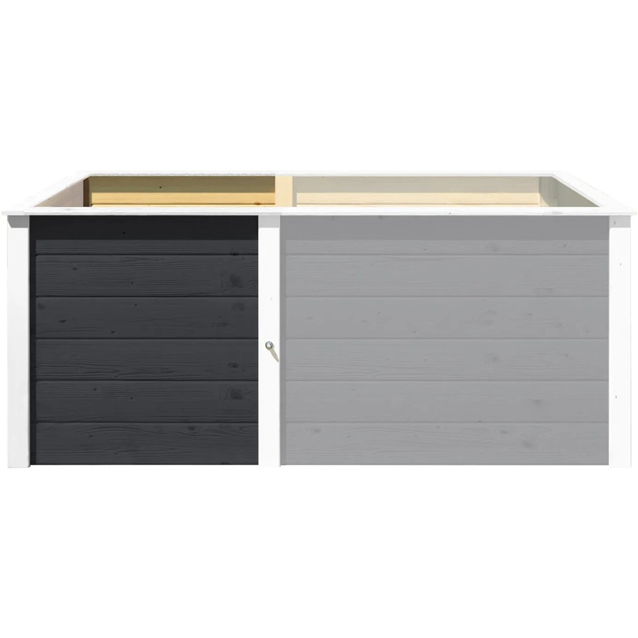 Weka Hochbeet-Ergänzungssatz Modular Anthrazit B/T/H: 69 x 69 x 71 cm - Bild 2