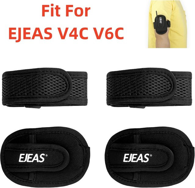 EJEAS Schiedsrichter-Interphone-Armbandtasche in Schwarz für V4C Plus V6C Pro FBIM VNETPHONE V4 V6 - Bild 1