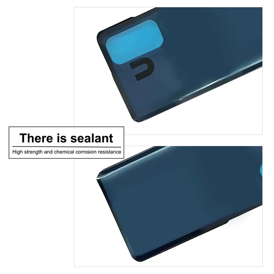 Xiaomi Ersatz-Rückseite für Redmi Note 10 Pro, Hartschalen-Batteriegehäuse mit Klebstoff, Farbe: Schwarz, Modell: M2101K6G - Bild 4