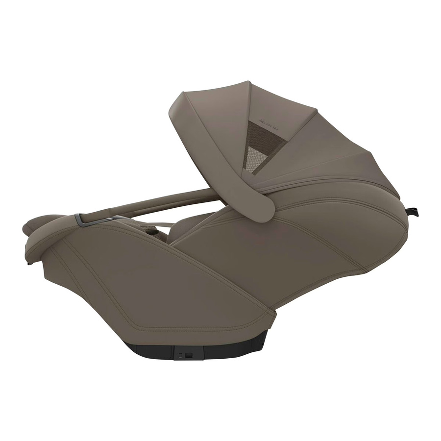 Maxi-Cosi Premium Babyschale Coral Slide Pro in Braun mit ISOFIX-Basis und i-Size Zertifizierung - Bild 2