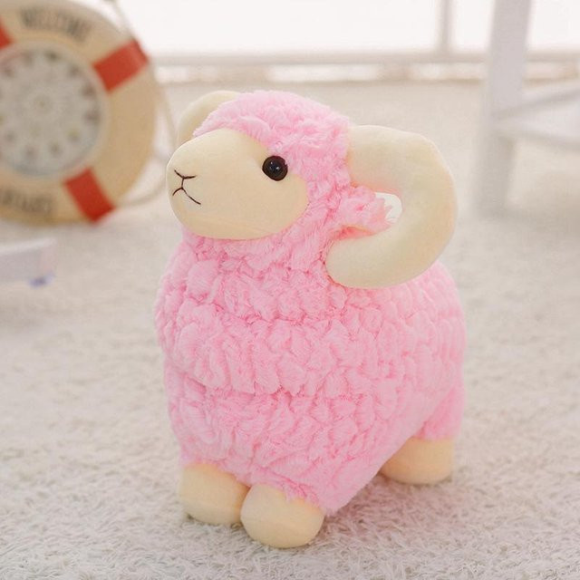 Yiran Health & Beauty Schaf-Puppe, Plüschtier, Bunt / Mehrfarbig, 25cm - Bild 1