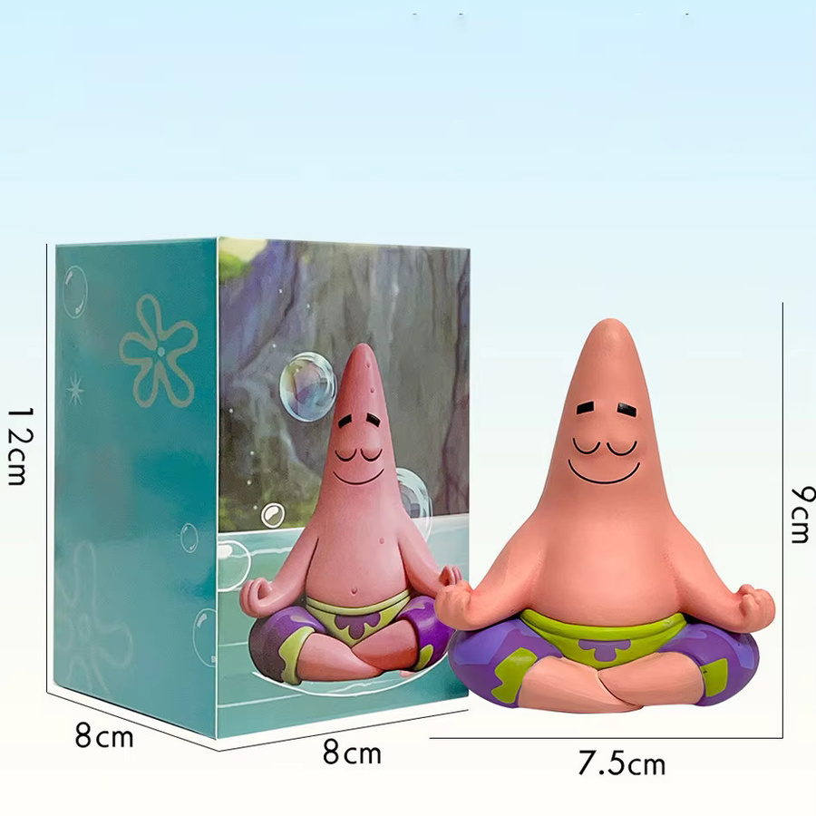 Bandai SpongeBob Schwammkopf Patrick Star, PVC-Figuren Puppe, 9cm - Bild 6