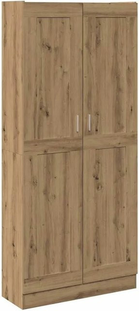 vidaXL Highboard Artisan-Eiche in Braun, B/T/H: 82,5 x 30,5 x 185 cm - Bild 1