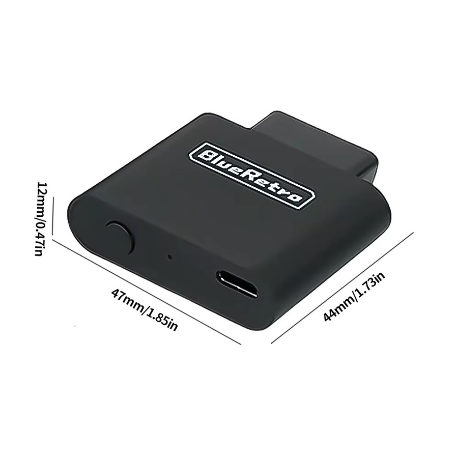 8bitdo Drahtloser Bluetooth Game-Controller-Adapter für SNK NEO GEO MVS AES CD, PS3, PS4 und PS5 in Schwarz - Bild 2