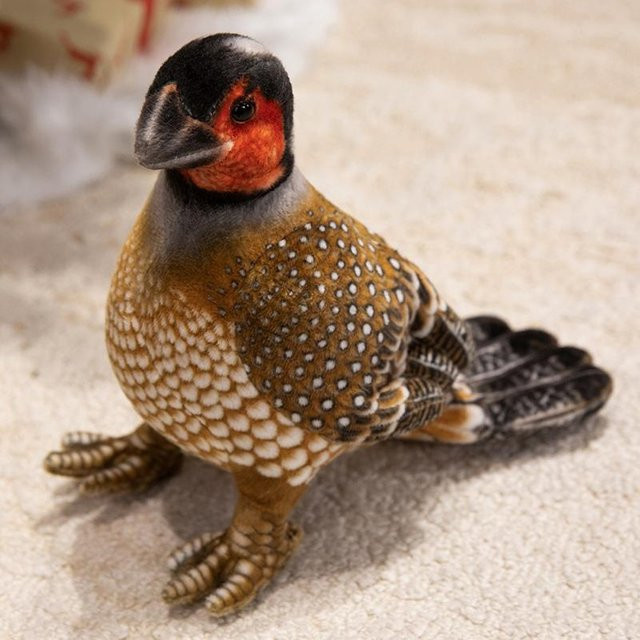 Yiran toy Perlhuhn Plüschtier, 20cm, bunt/mehrfarbig - Bild 1