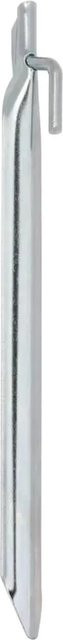 vidaXL Zeltheringe 24 Stück in V-Form aus verzinktem Stahl, Farbe: Silber, Länge: 25 cm, Durchmesser: 20 mm - Bild 1