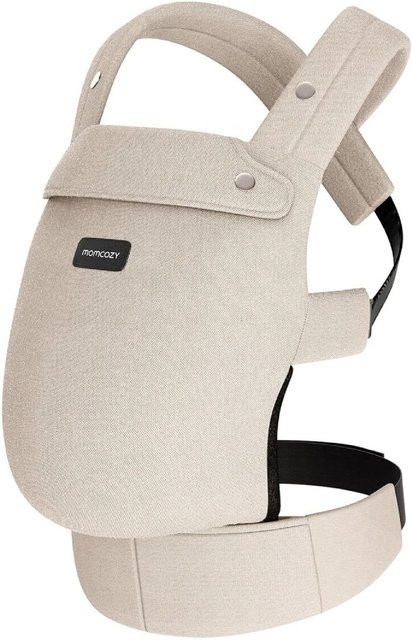 Momcozy Babytrage Buckle Carrier aus Baumwolle in Beige/Khaki - Bild 1
