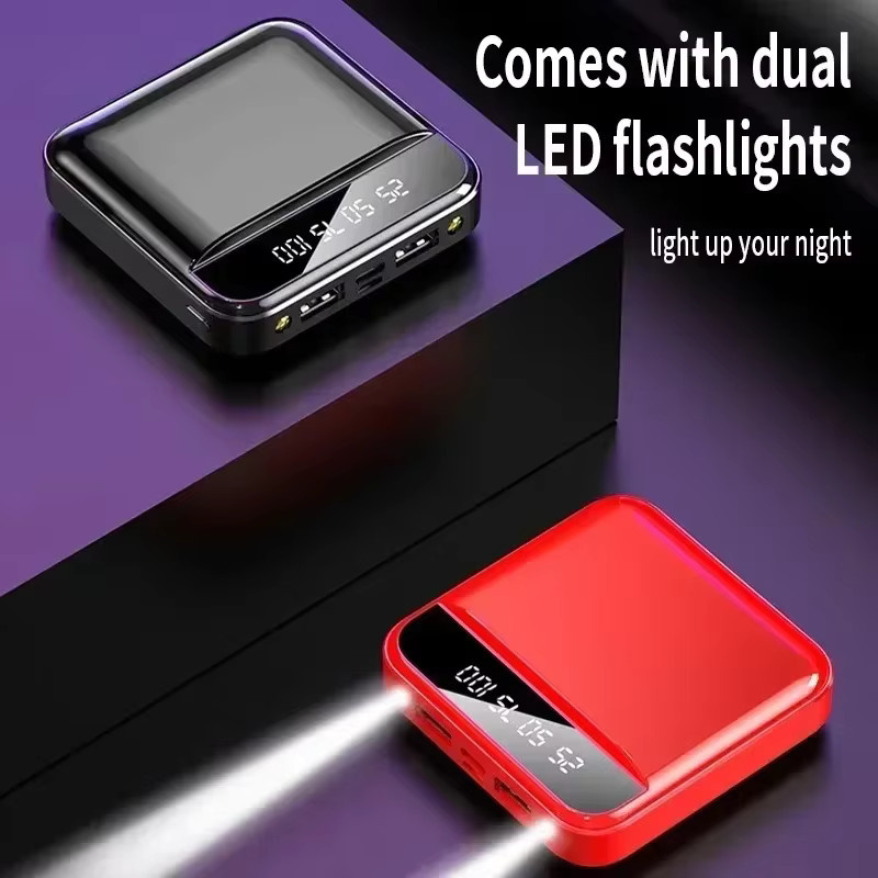 OnePlus Mini Power Bank Tragbares Ladegerät mit LED-Digital-Display, 30000mAh, Schwarz - Bild 3
