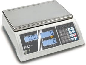 Kern Zählwaage CFS 50K-3+C in Silber, Wägebereich 50 kg, Ablesbarkeit 1 g, kalibriert - Bild 1