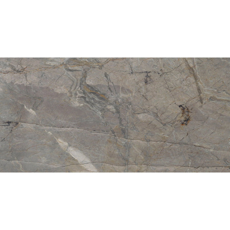 Bodenfliese Feinsteinzeug United Tile und Mosaic Saran Collins in Grau und Beige, Steinoptik, poliert, B/H: 60 x 120 cm - Bild 2