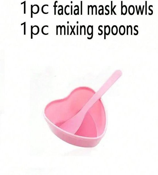 SZwatch Gesichtsmasken-Mischschüssel-Set mit Rührstab, Rosa, Damen - Bild 1