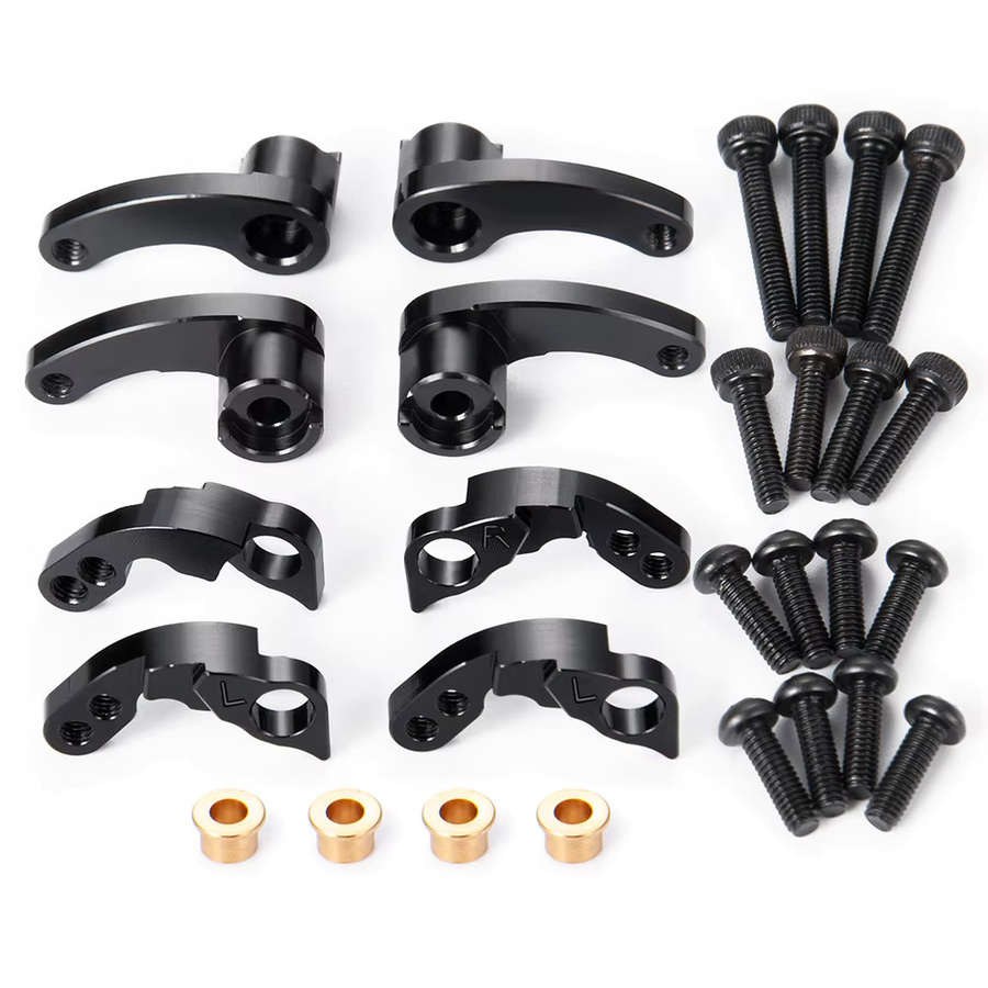 AXSPEED Lift-Set, RC-Automodellteile, 1:18, Aluminiumlegierung, Schwarz - Bild 4