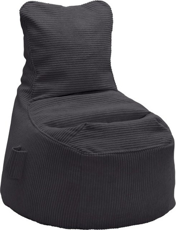 Mömax Sitzsack Cortona Cord in Anthrazit