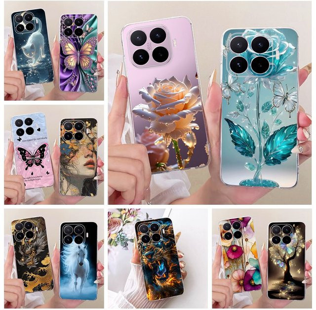 Xiaomi 17T Pro 5G Handyhülle mit buntem Blumenmuster in Multicolor, weiche und schlanke Schutzhülle - Bild 1