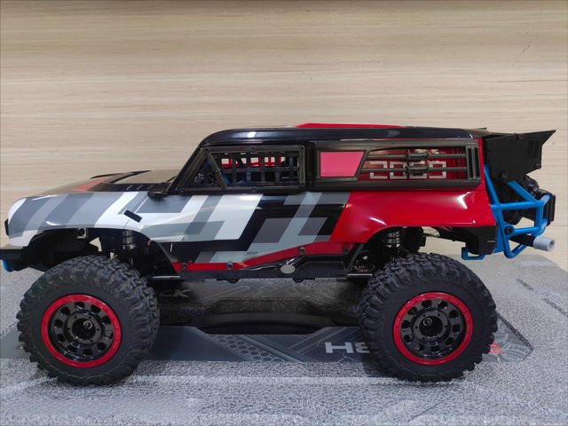 MJX H12P RC-Ferngesteuertes Auto Upgrade-Teile, Karosserie-Modifikationsteile, Aufprallschutzstangen, Doppel-Auspuffrohre, Fenster-Protektoren - Bild 1