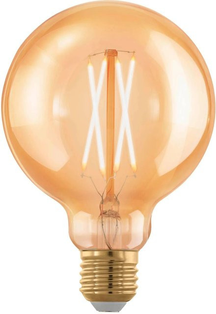 Eglo LED Leuchtmittel E27 Globeform in Gold, dimmbar, 4 W, warmweiß, 300 lm - Bild 1