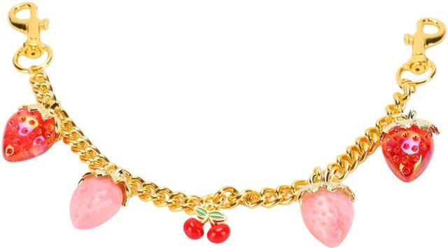 Anhänger Erdbeer-Kirsch, Rosa beige, Damen - Bild 1