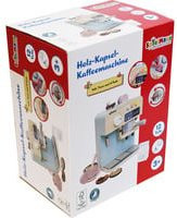 VEDES Spielmaus Küche Kapsel-Kaffeemaschine aus Holz mit Zubehör Set - Bild 1