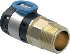 Geberit Bergang FlowFit d= 32mm, R 1 1/4 mit Außengewinde - Bild 1