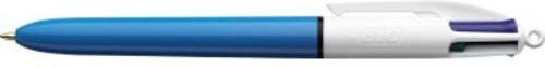 BIC 4 Colours Original Mehrfarbkugelschreiber mit 1,0 mm Spitze in Schwarz, Blau, Grün und Rot - Bild 1
