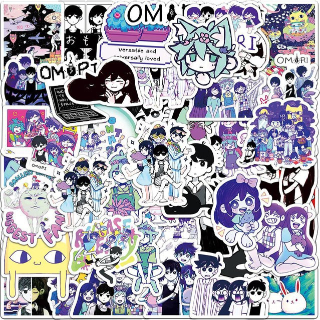 Bandai Omori Graffiti Aufkleber, Cartoon Aufkleber, 10/30/50 stücke - Bild 1