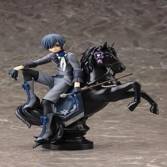 Bandai Black Butler Ciel Phantomhive ARTFX J Buch des Zirkus, Actionfiguren Statue, Kunststoff - Bild 1