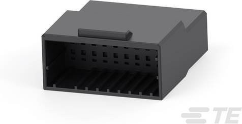 TE Connectivity Einbau-Stiftleiste Standard in Schwarz 1-1318115-9 - Bild 1
