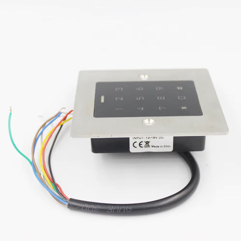 Asia-Teco Metall Zugangskontrollsystem-Kit in Silber mit wasserdichtem 125-kHz-RFID-Leser, 1000 Benutzer, Türöffner und Wiegand-Ausgang - Bild 5