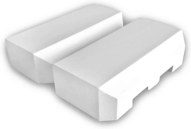 PROFHOME Wandleiste Friesleiste modern in Weiß, Höhe: 10 cm - Bild 1