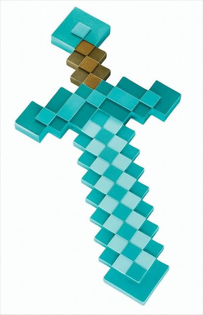 JAKKS Pacific Minecraft Kunststoff-Replik Diamant-Schwert, 51 cm - Bild 1