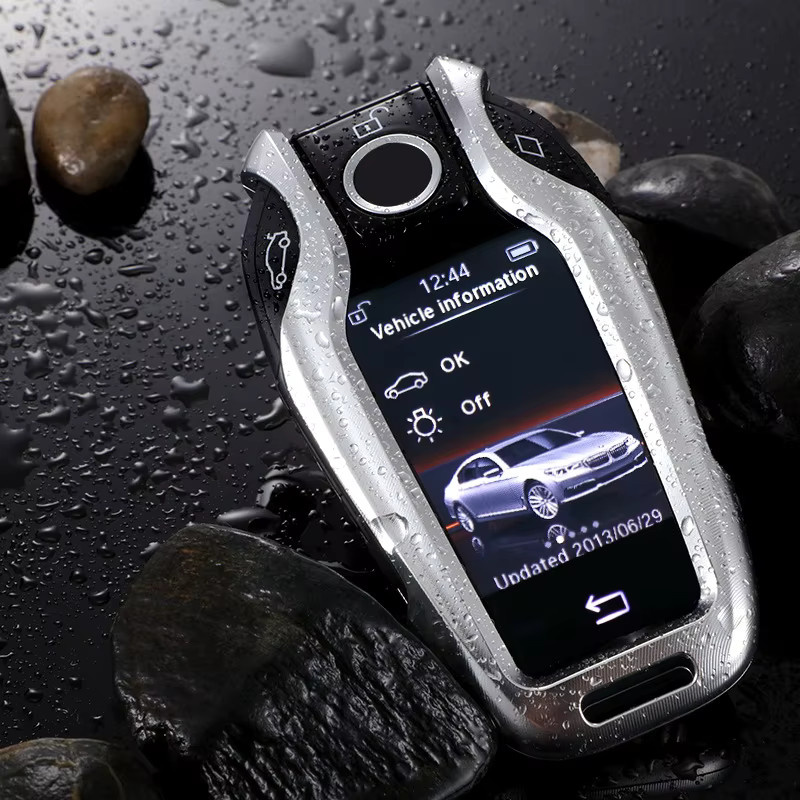 YooToBo Schlüsselanhänger Aluminiumlegierung, Auto Display Abdeckung Fall, Unisex - Bild 3