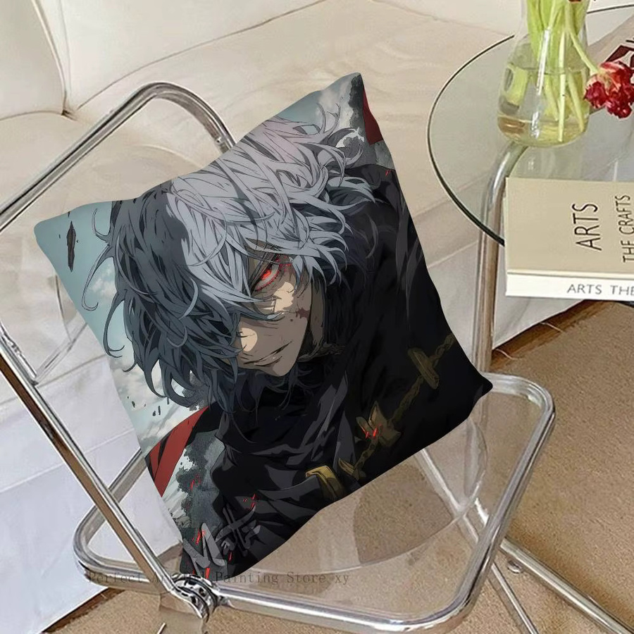 Anime T-Tomura Shigaraki Cartoon Kissenbezug, quadratisch, Mehrfarbig, Breite: 40 cm, Höhe: 40 cm, Tiefe: 40 cm - Bild 4