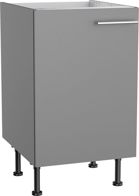 Optifit Küchen-Spülenunterschrank Mats825 in Basaltgrau, B/T/H: 50 x 58,4 x 87 cm - Bild 1
